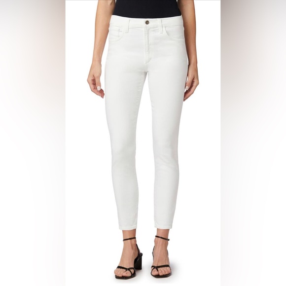 JOE'S NWT Flawless The Charlie High Rise Skinny Crop White Jeans Size 27 - Picture 2 of 9